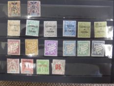 A Stock Book of Stamps, containing