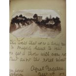 A Miscellaneous Collection of Eight Early 20th Century Autograph Albums, containing poetry and