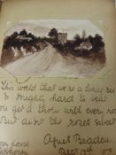 A Miscellaneous Collection of Eight Early 20th Century Autograph Albums, containing poetry and