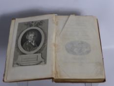 The Seasons by James Thomson, London 1793 with original plate together with Paris and Environs,