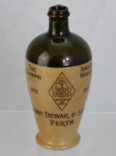 19th Century John Dewar & Sons Whisky Flagon, commemorating the  Diamond Jubilee of Her Majesty