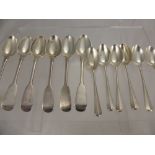 A Collection of Miscellaneous Silver, including six solid silver Victorian teaspoons, London