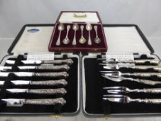 A Miscellaneous Collection of Silver, including set of six teaspoons, Sheffield hallmark dd 1968