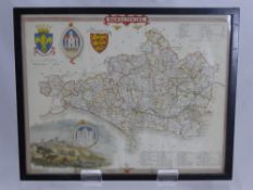 A Miscellaneous Collection of Antique and Other Maps, including Essex, Bedfordshire, Dorsetshire,