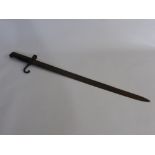 A WWI Bayonet without scabbard.