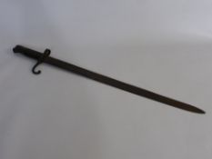 A WWI Bayonet without scabbard.