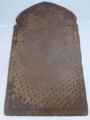 An Antique Stone Tablet, possibly for a head stone, approx 16 x 28 cms