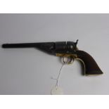 Rare 1862 Model-Colt Navy .38 CF Revolver, based on the Colt Navy Cap & Ball Revolver, Colt