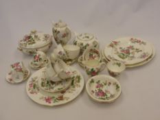 A Full and Comprehensive Wedgwood Charnwood Bone China No. 3984 Pattern Dinner Service, comprising