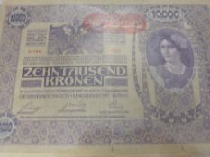 A Miscellaneous Collection of World Bank Notes.