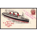 1936 (May 23rd) Queen Mary Maiden Voyage