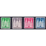 British Zone 1948 1DM-5DM U/M, fine. SG