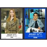 Holby City: 15 x 10 cm colour photos sig