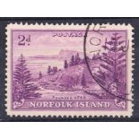 1956 2d reddish violet on white paper F/