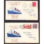 1936 R.M.S. Queen Mary Maiden Voyage pai