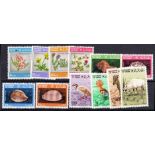 1982 Flora & Fauna set x 2 U/M sets. SG