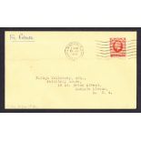 1935 2d photogravure on plain FDC with L