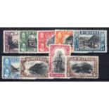 1934 Centenary set to 5/- cds used. SG 114-122 Cat £191 (9)