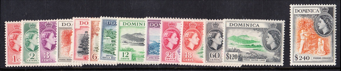 1954-62 Mint values to $1.20 & $2.40. (14)