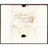 1840 (May 7th) unstamped postmarked entire,