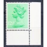 12½p FCP/DEX with Broad Band at Left bottom right corner copy ex DP57 U/M, fine.