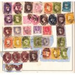 Early world collection in Centurion album, mixed condition, but better stamps seen incl.