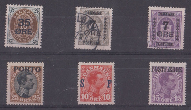 1912-26 SG 131 M, 239 U, 243 U, D219 M, M189 U/M,