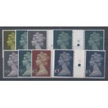 1977-97 High Values set in traffic light gutter pairs U/M, unfolded, fine.