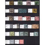 German States & Germany to 1928 duplicated used range on Hagner sheets.