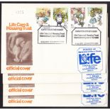 1979 Year of the Child Life Care and Housing Trust Leamington Spa Official FDC x 15.