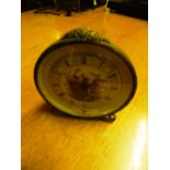 vintage wind- up clock