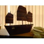 METAL MODEL BOAT