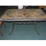 LARGE STONE GARDEN TABLE