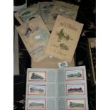 QUANTITY OF ALBUMS CONTAINING CIGARETTE CARDS