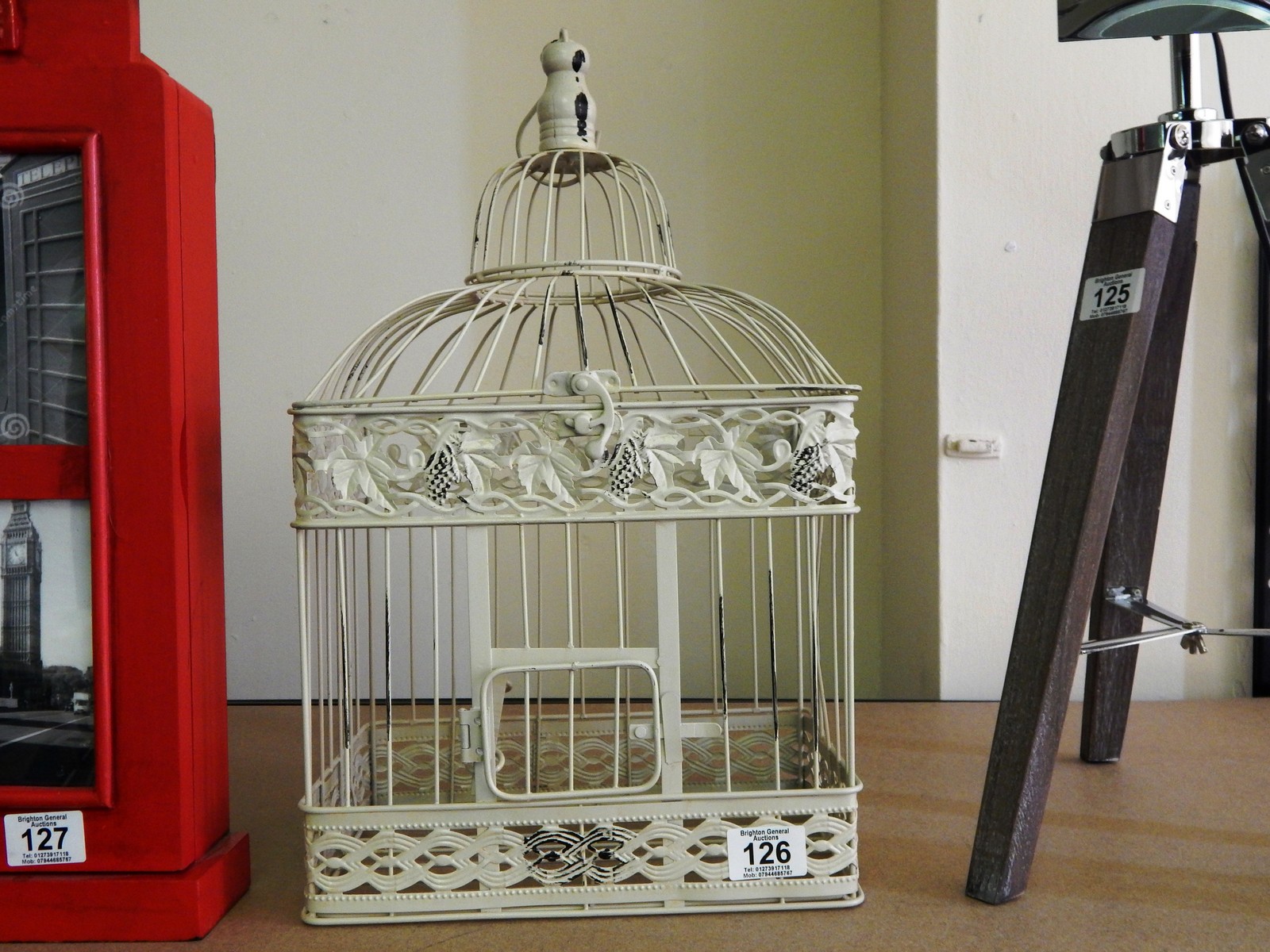BIRD CAGE WITH PERCH