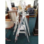 3 pairs of step ladders