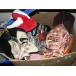 BOX OF DRESSING UP CLOTHES