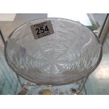 R LALIQUE 1930s SHALLOW BOWL