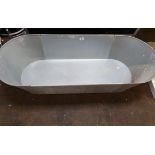 LARGE GALVANISED BATH