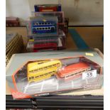 8 BOXED MODEL BUSES