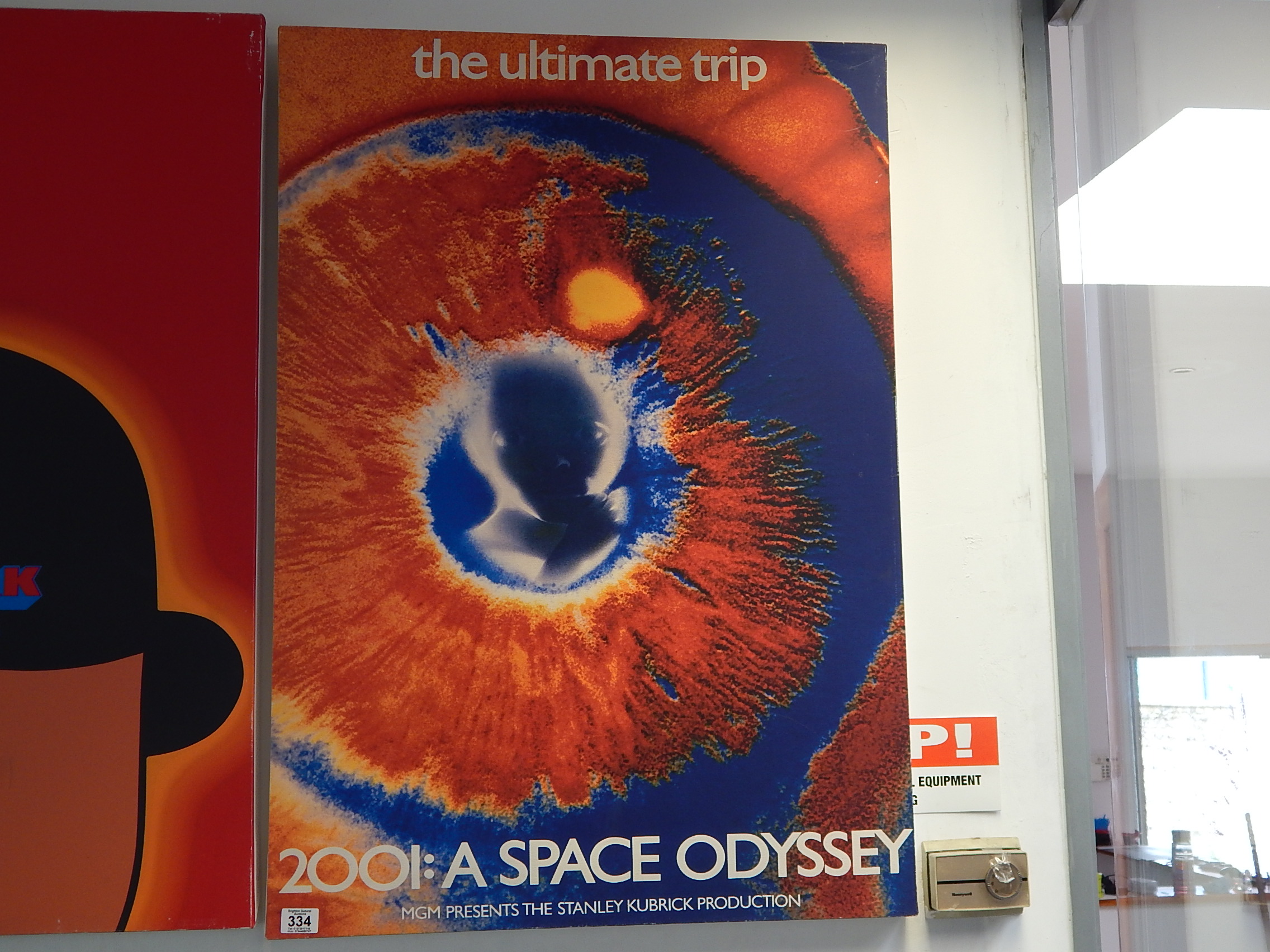 2001 SPACE ODYSSEY SCREEN PRINT