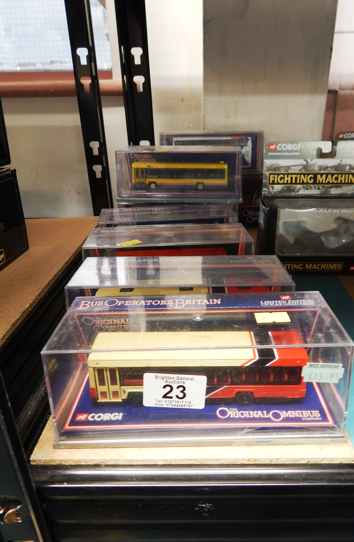 8 BOXED LTD EDITION LORRIES AND BUSES