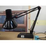 BLACK ANGLEPOISE LAMP