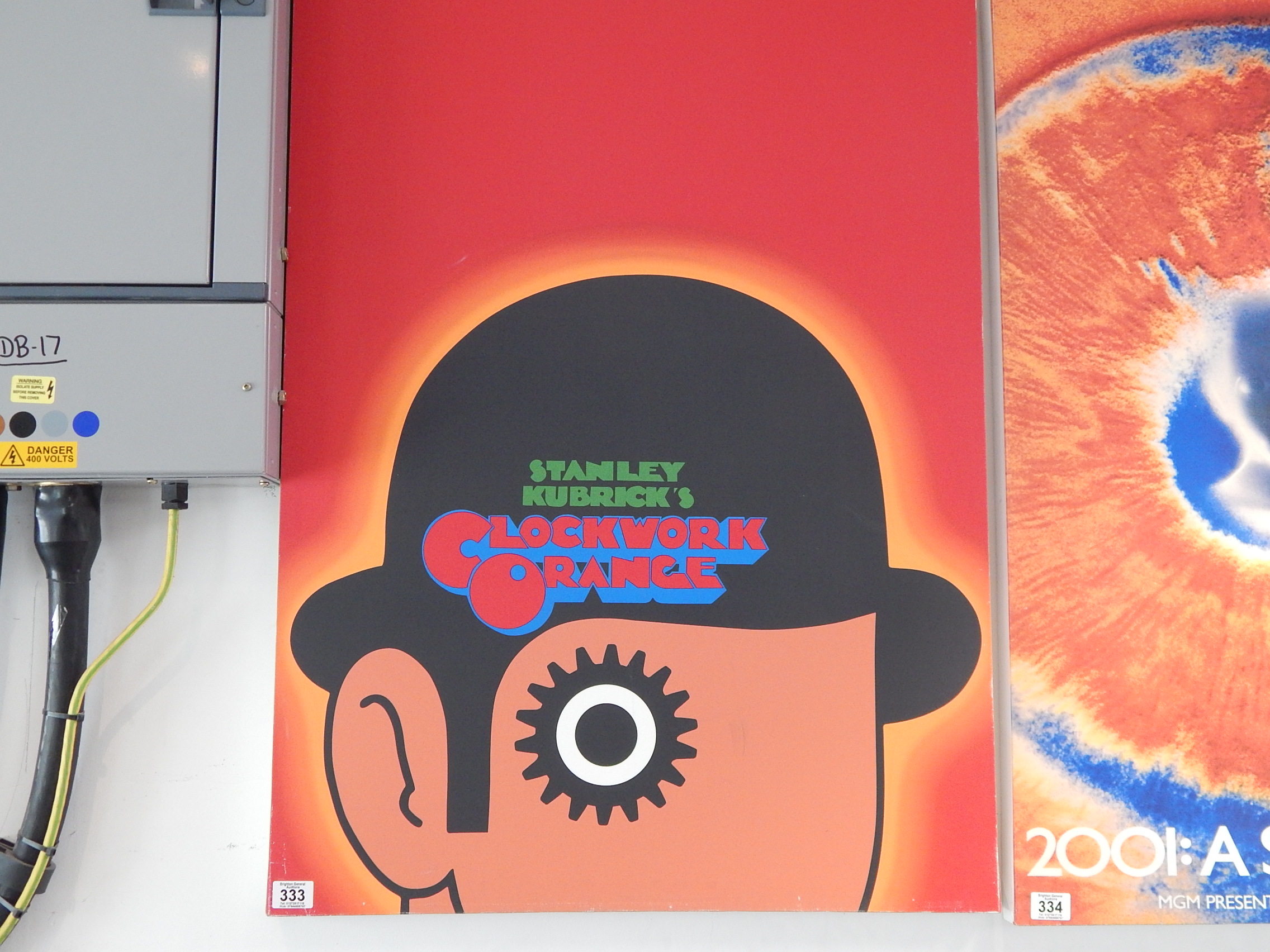 CLOCKWORK ORANGE SCREEN PRINT