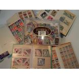 STOCK BOOKS & STAMPS