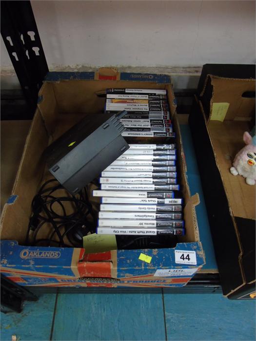 PLAYSTATION 2 + LARGE QUANTITY OF GAMES