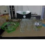 QUANTITY OF MIXED GLASS