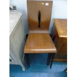 X 6 VINTAGE ALLERMUIR STACKING CHAIRS