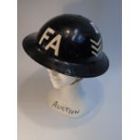 F A SARGEANTS' HELMET