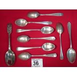 9 X SILVER SPOONS